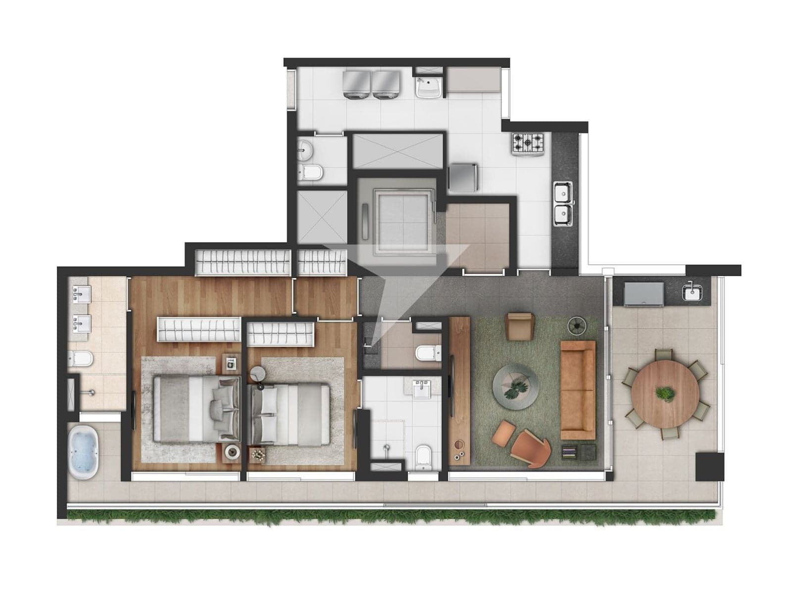 Apartamento para comprar em Moema