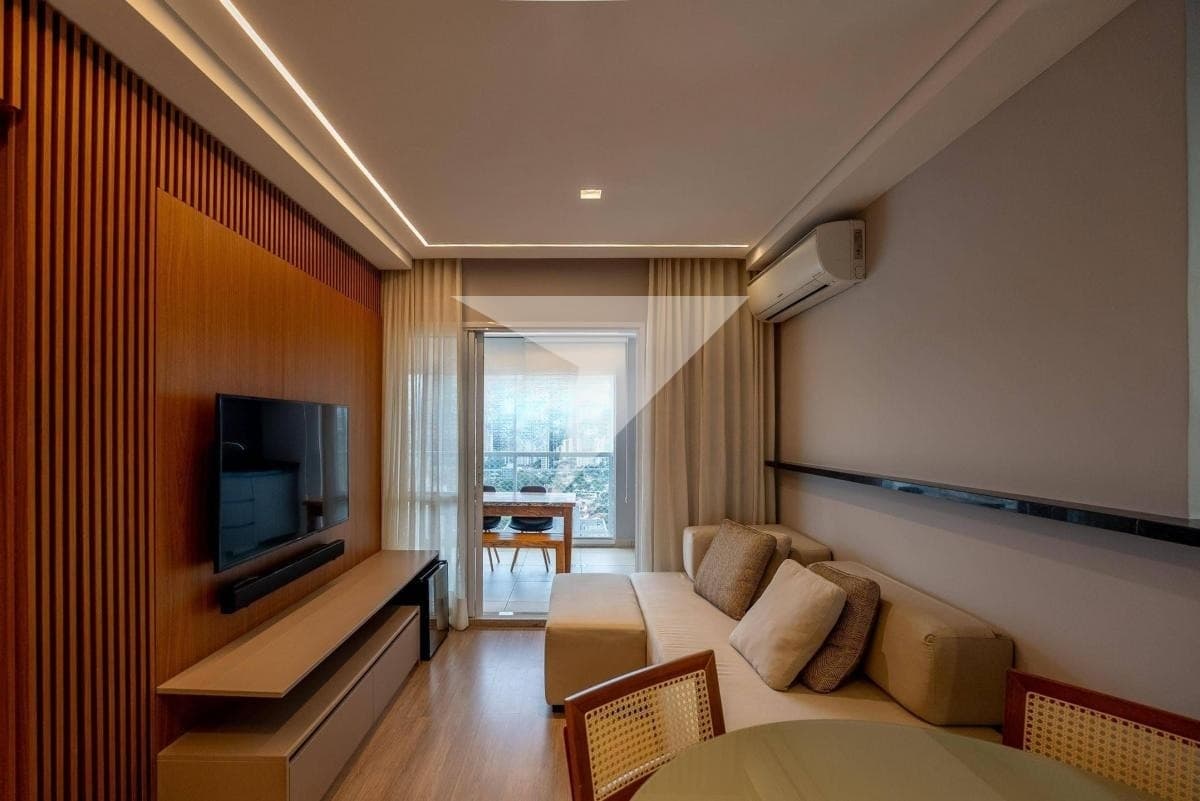 Apartamento , Brooklin, reformado, mobiliado, porteira fechada