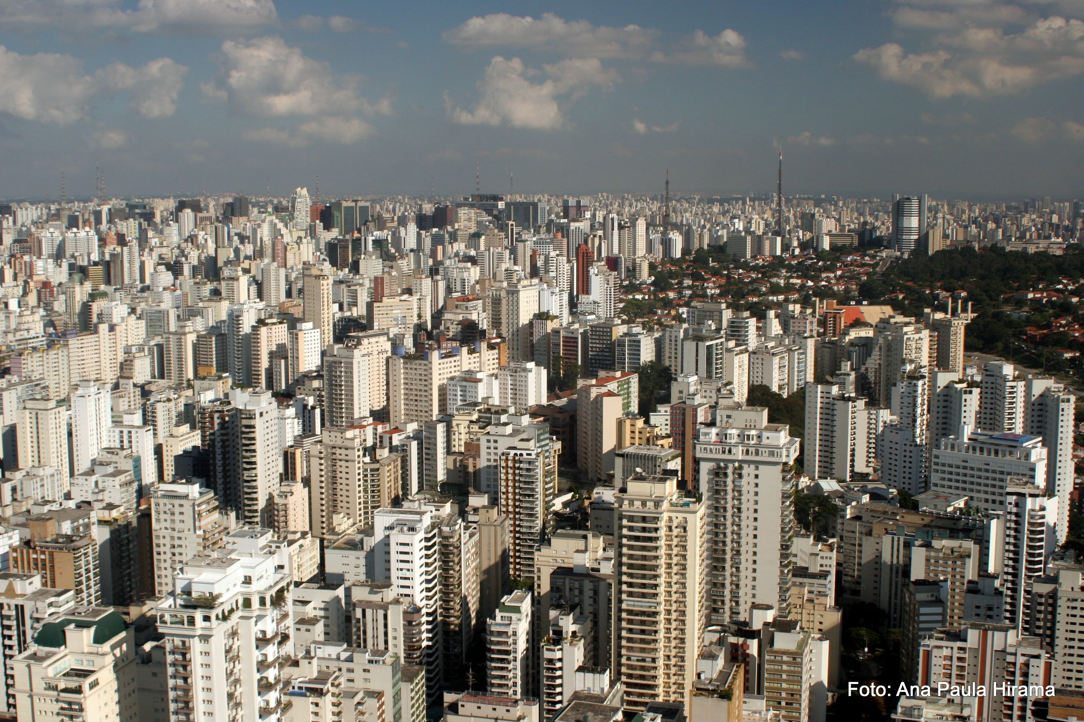 Vista do bairro Higienópolis