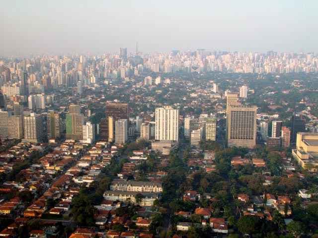 Vista do bairro Jardim Paulistano