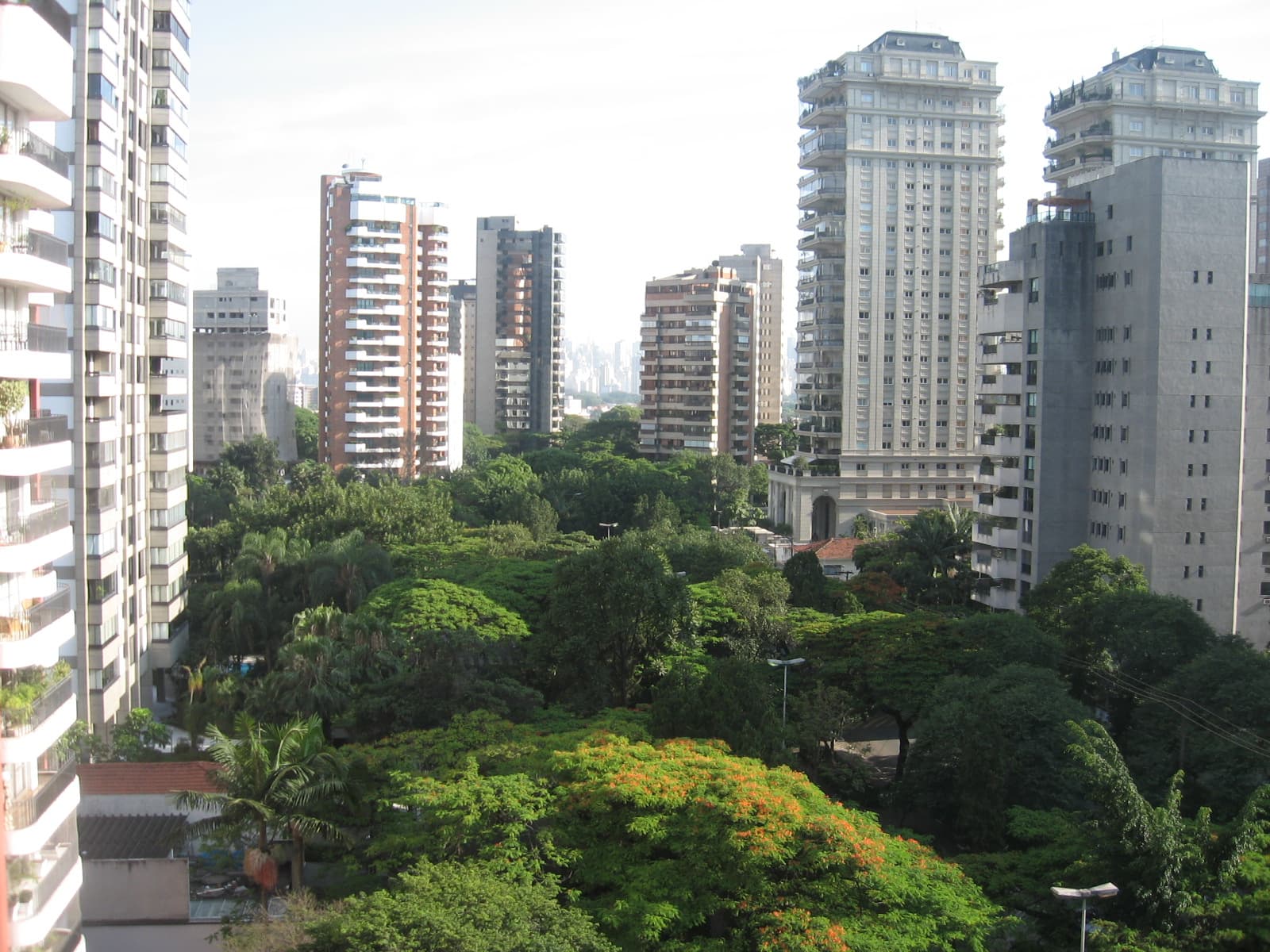 Vista do bairro Vila Nova Conceição